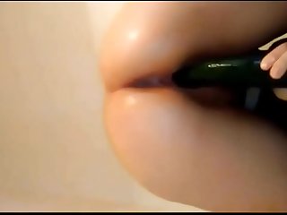 Fucking My Fat Pussy With A Cucumber Hot Amateur Cucumber Cam Homemade